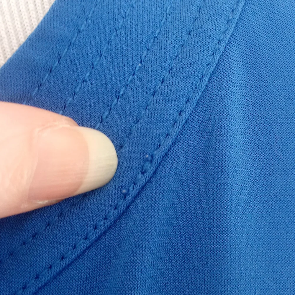 Max & Cleo Knit Tie Waist Midi Dress in Regatta Blue, Size Large - Picture 14 of 15